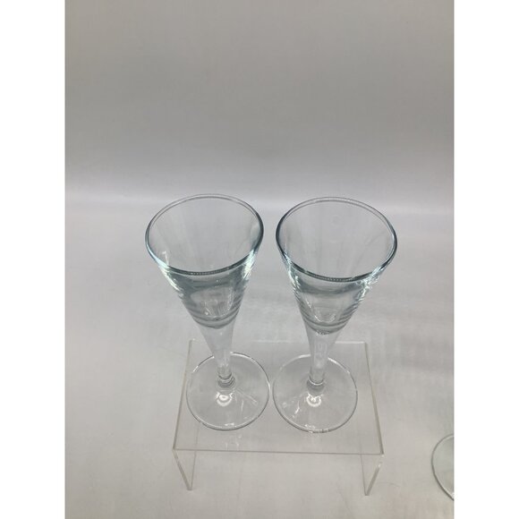 Vintage Crystal Cordial Glasses Set Of 4 - Picture 3 of 9